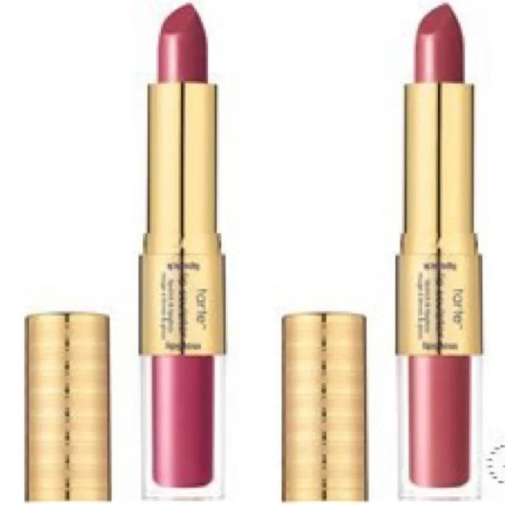 Tarte Lip Treats Luxurious Brown Nude and Pink Lipstick Duo